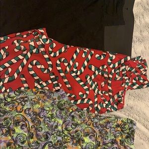 Plus size lot leggings tall and curvy/3x